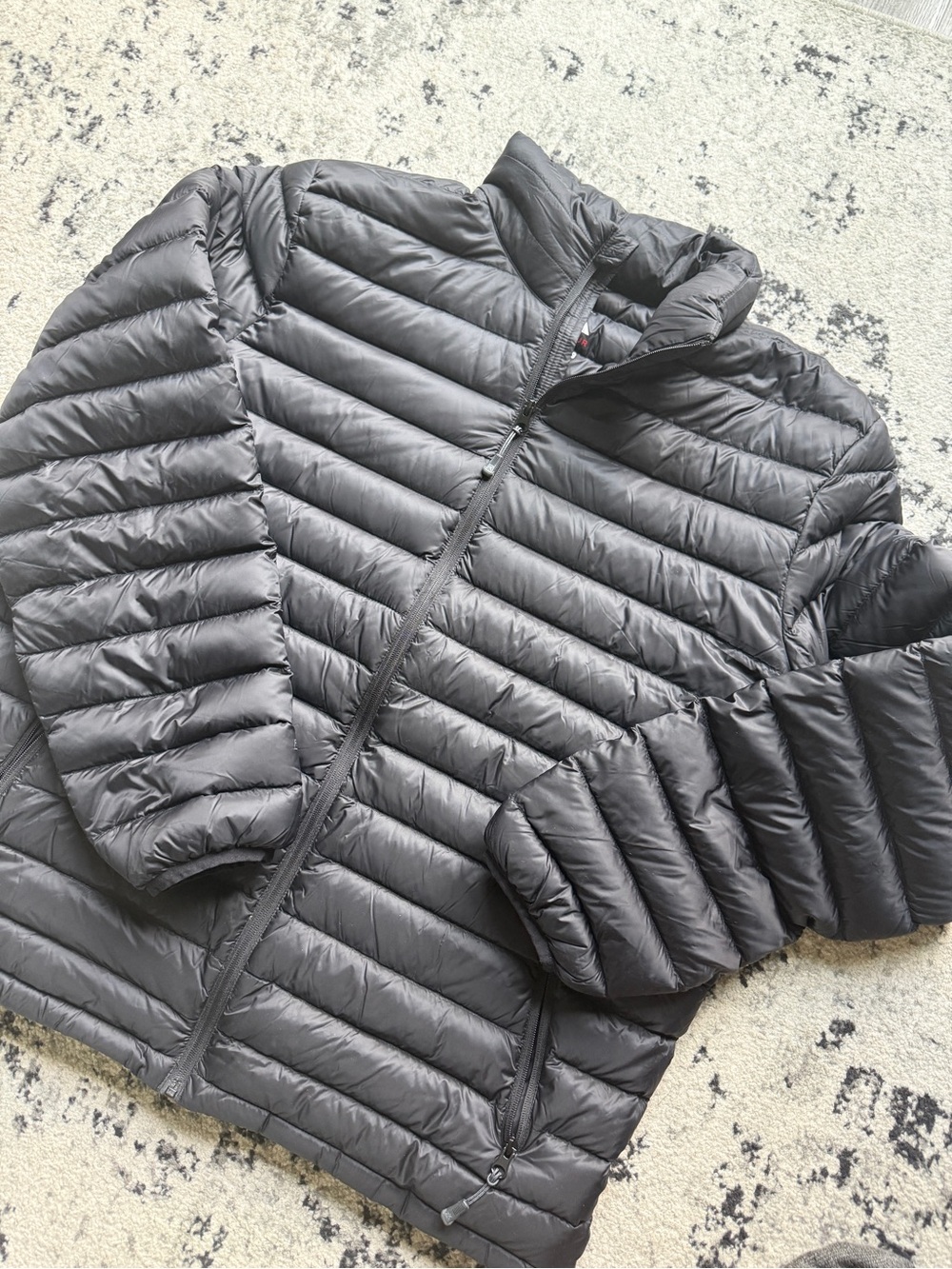ZeroXposur Men's Quilted Puffer Jacket in Black